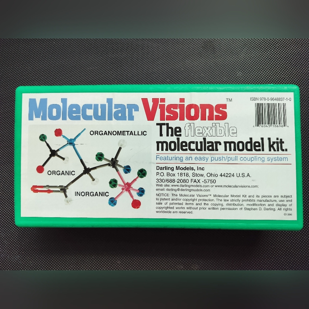 Molecular Visions Model Kit. Never Used, Like New.
